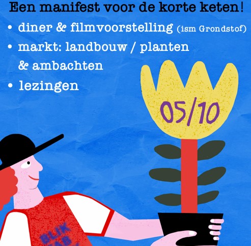 OOGSTFEEST!  5 oktober in de Blikfabriek